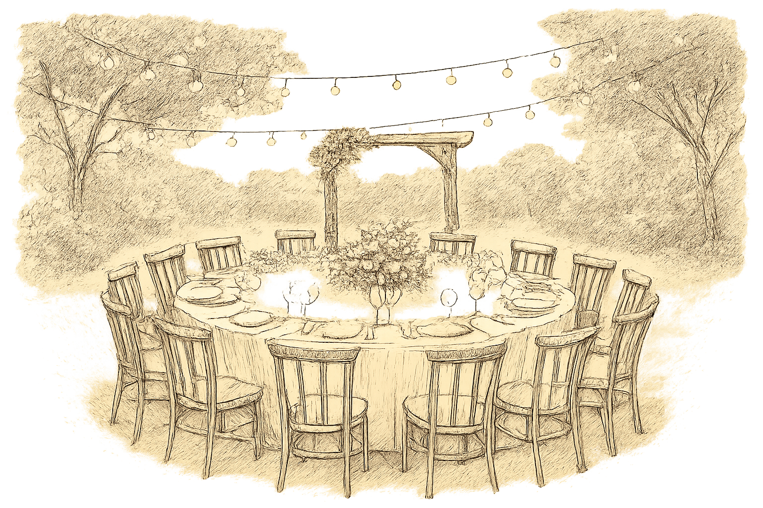Ideas para una boda de 20 personas